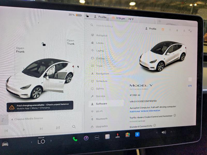 Продаж на аукціоні авто 2021 Tesla Model Y, vin: 5YJYGDED2MF109150, номер лоту: 58419356