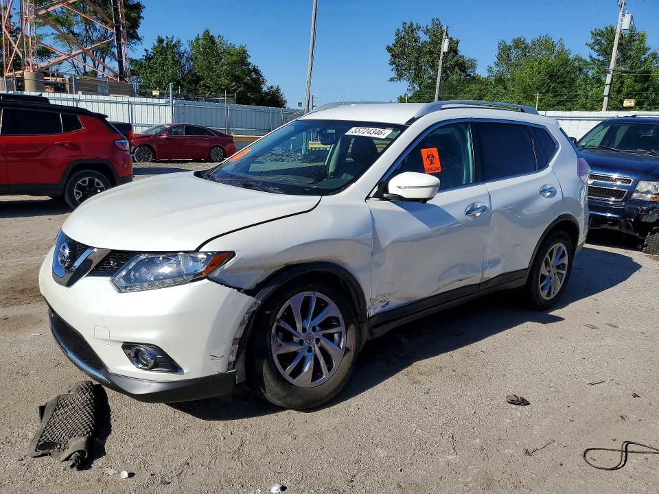 2015 Nissan Rogue მანქანა იყიდება აუქციონზე, vin: 5N1AT2MV0FC830204, აუქციონის ნომერი: 55724346