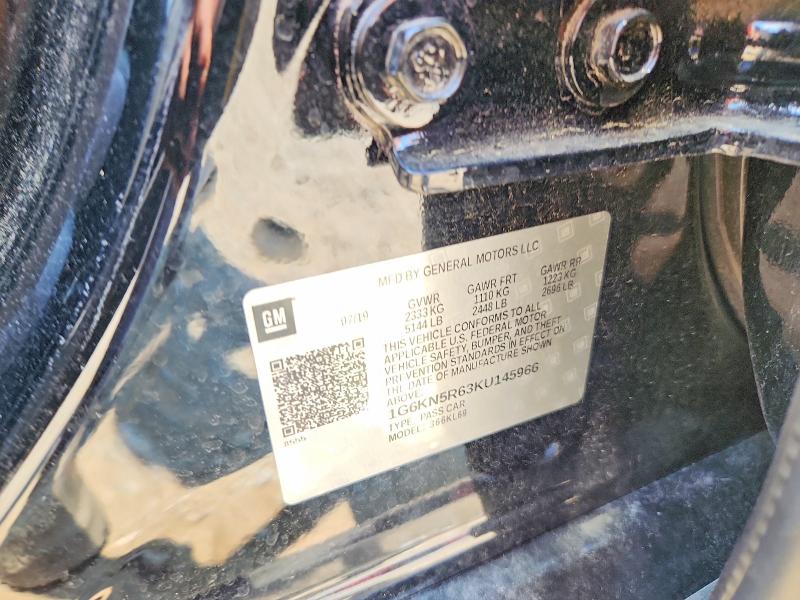 Aukcja sprzedaży 2019 Cadillac Ct6, vin: 1G6KN5R63KU145966, numer aukcji: 58943146