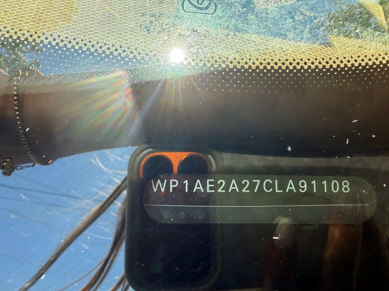 56469026 :رقم المزاد ، WP1AE2A27CLA91108 vin ، 2012 Porsche Cayenne مزاد بيع