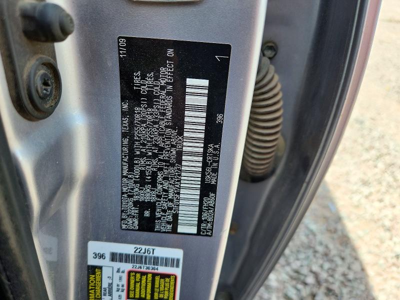 2010 Toyota Tundra მანქანა იყიდება აუქციონზე, vin: 5TFUY5F17AX121737, აუქციონის ნომერი: 56030236