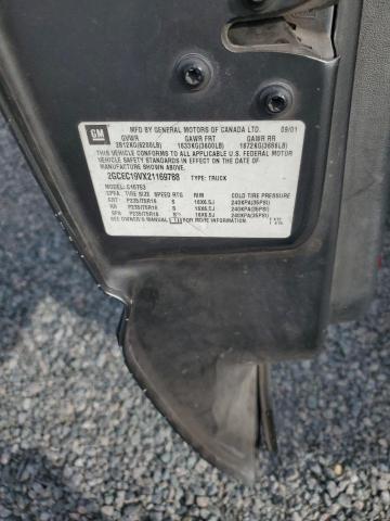 Aukcja sprzedaży 2002 Chevrolet Silverado, vin: 2GCEC19VX21169788, numer aukcji: 56039456