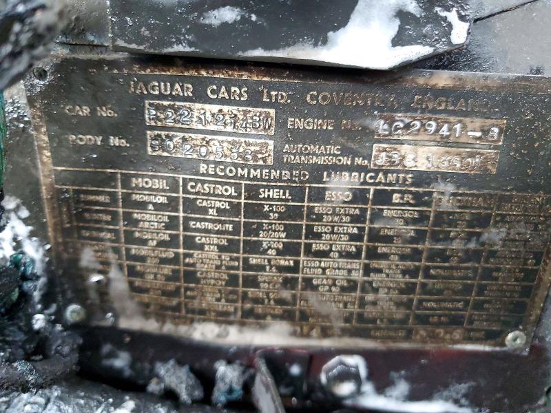 Продаж на аукціоні авто 1963 Jaguar Mk Ii, vin: 221214, номер лоту: 56877646