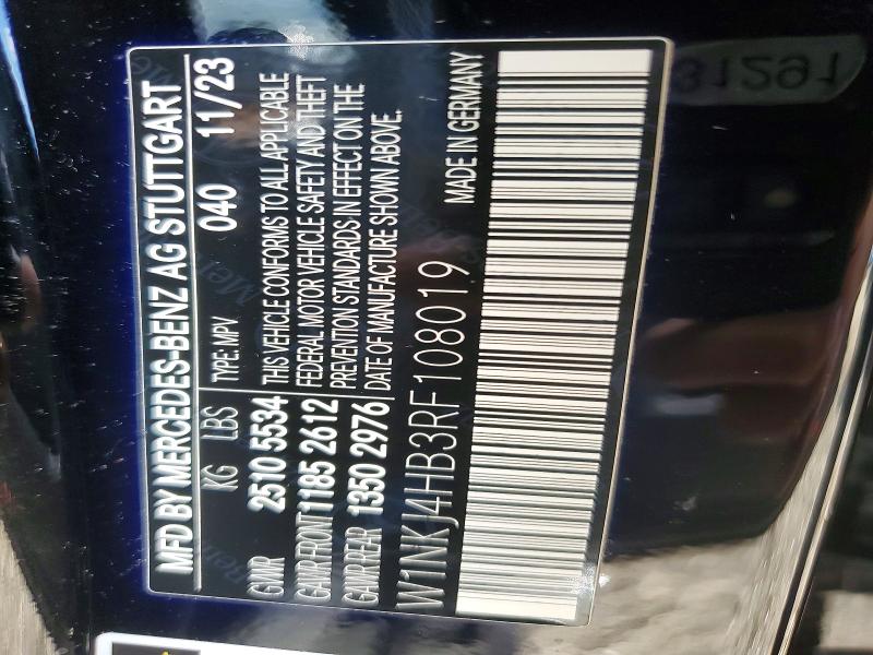 58704026 :رقم المزاد ، W1NKJ4HB3RF108019 vin ، 2024 Mercedes-benz Glc Coupe مزاد بيع