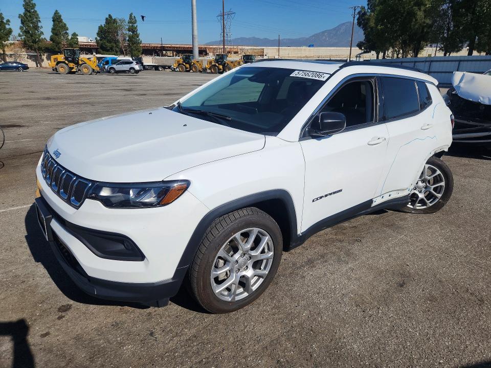 Aukcja sprzedaży 2022 Jeep Compass, vin: 3C4NJDFB0NT206822, numer aukcji: 57562086