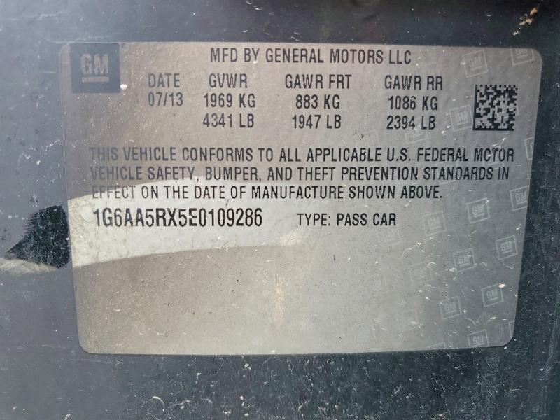 Продаж на аукціоні авто 2014 Cadillac Ats, vin: 1G6AA5RX5E0109286, номер лоту: 57491676