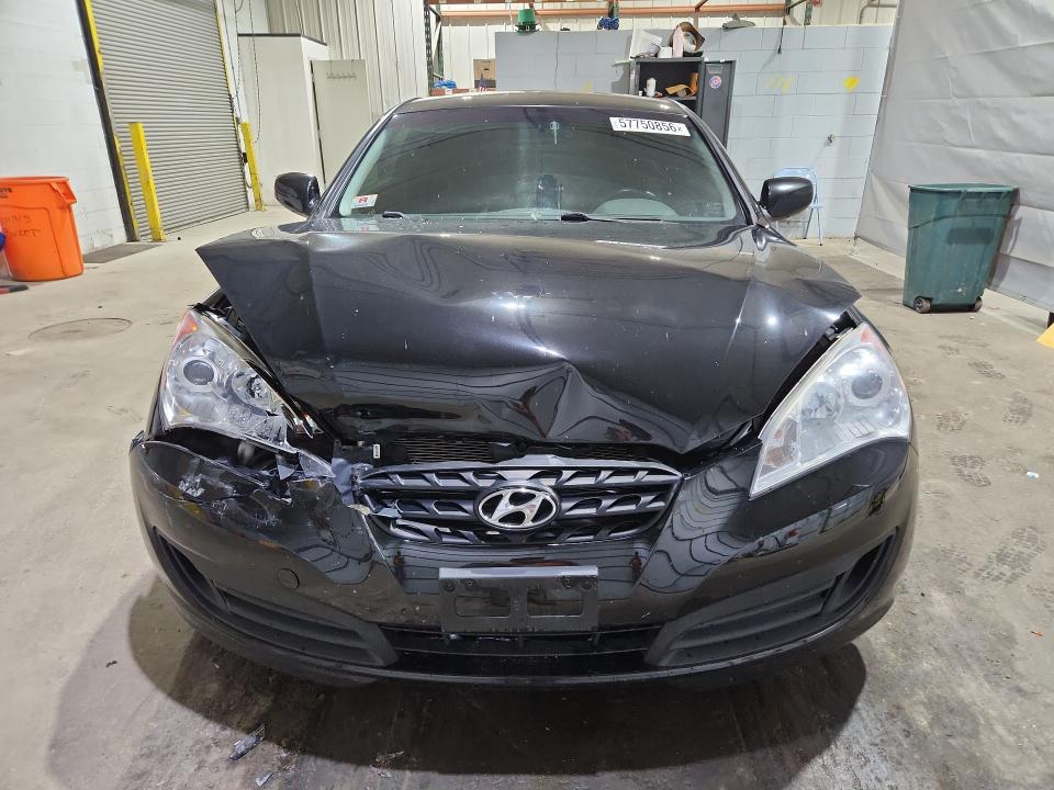 2011 Hyundai Genesis Coupe მანქანა იყიდება აუქციონზე, vin: KMHHT6KD8BU057874, აუქციონის ნომერი: 57750856