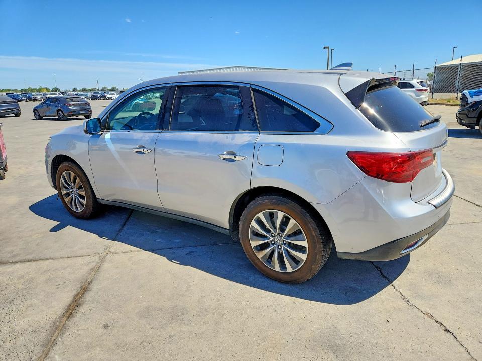 2015 Acura Mdx მანქანა იყიდება აუქციონზე, vin: 5FRYD3H43FB011390, აუქციონის ნომერი: 58151106