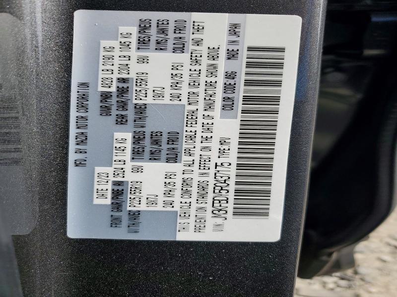 Продажа на аукционе авто 2024 Mazda Cx-5, vin: JM3KFBDY5R0437175, номер лота: 58389656