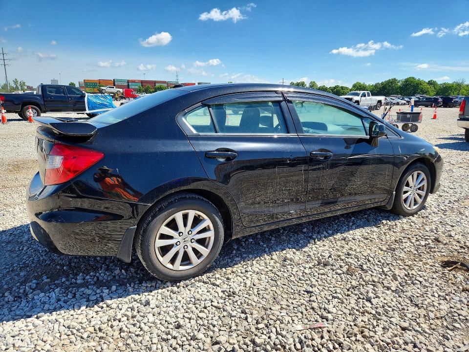 2012 Honda Civic მანქანა იყიდება აუქციონზე, vin: 19XFB2F86CE045744, აუქციონის ნომერი: 57811436