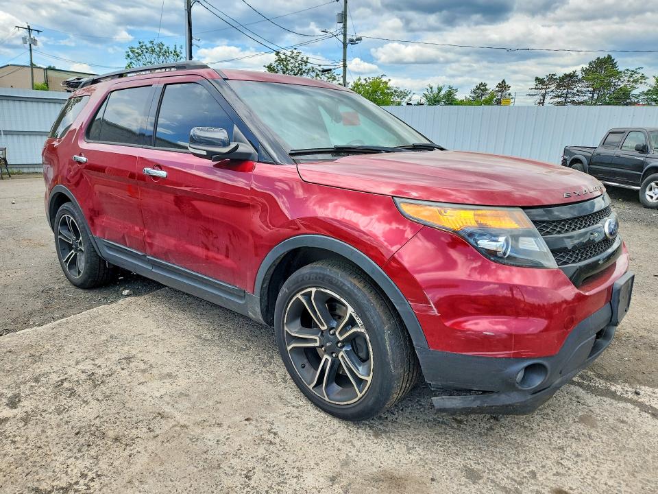 54989786 :رقم المزاد ، 1FM5K8GT3EGC09337 vin ، 2014 Ford Explorer مزاد بيع