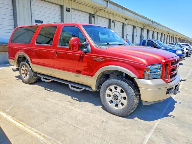 2005 Ford Excursion მანქანა იყიდება აუქციონზე, vin: 1FMSU45PX5EA49500, აუქციონის ნომერი: 55680356