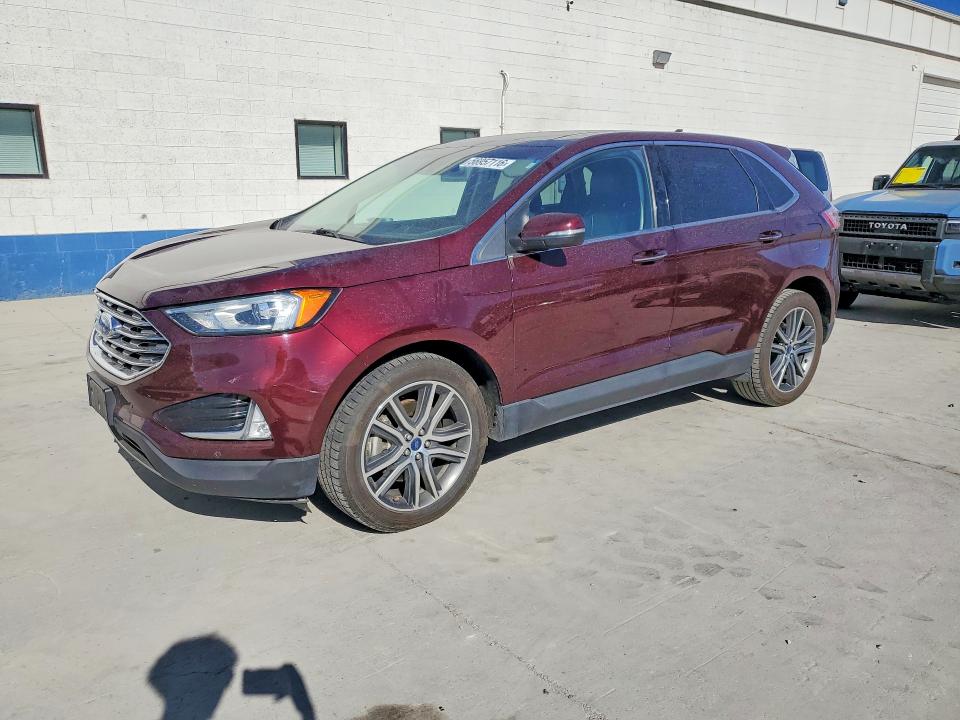 56957116 :رقم المزاد ، 2FMPK4K96LBA43963 vin ، 2020 Ford Edge مزاد بيع