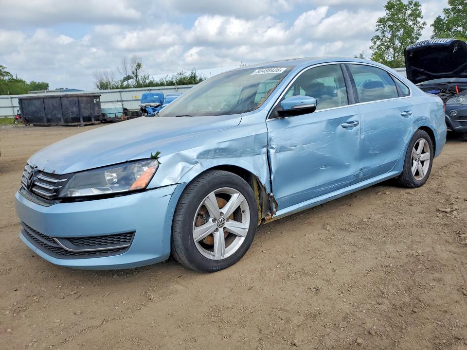 2013 Volkswagen Passat მანქანა იყიდება აუქციონზე, vin: 1VWBH7A31DC030886, აუქციონის ნომერი: 58488426