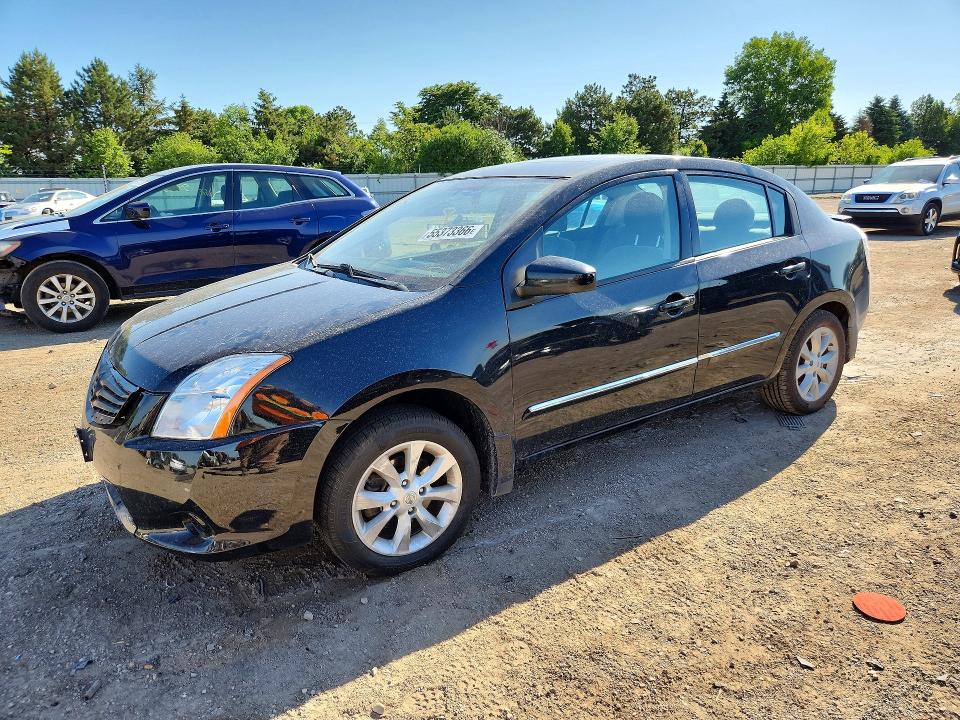 2011 Nissan Sentra მანქანა იყიდება აუქციონზე, vin: 3N1AB6AP0BL725233, აუქციონის ნომერი: 55373366