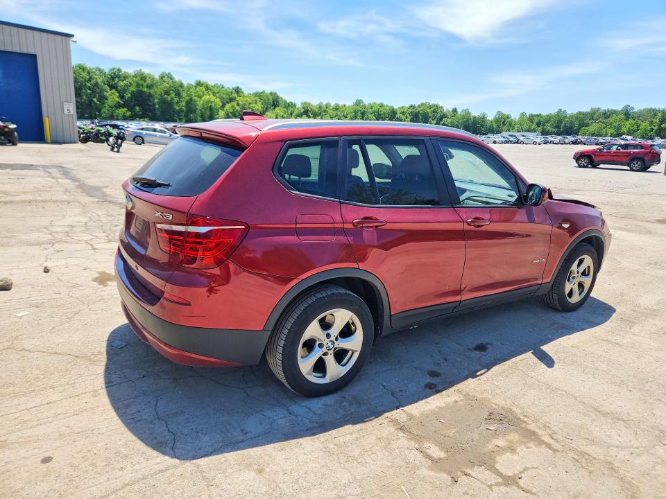 2011 Bmw X3 მანქანა იყიდება აუქციონზე, vin: 5UXWX5C56BL706934, აუქციონის ნომერი: 56313626