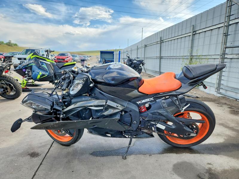 55934906 :رقم المزاد ، JYARJ12Y16A001203 vin ، 2006 Yamaha Yzfr6 مزاد بيع