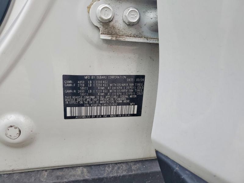 Продажа на аукционе авто 2024 Subaru Outback, vin: 4S4BTALC8R3250895, номер лота: 57191466