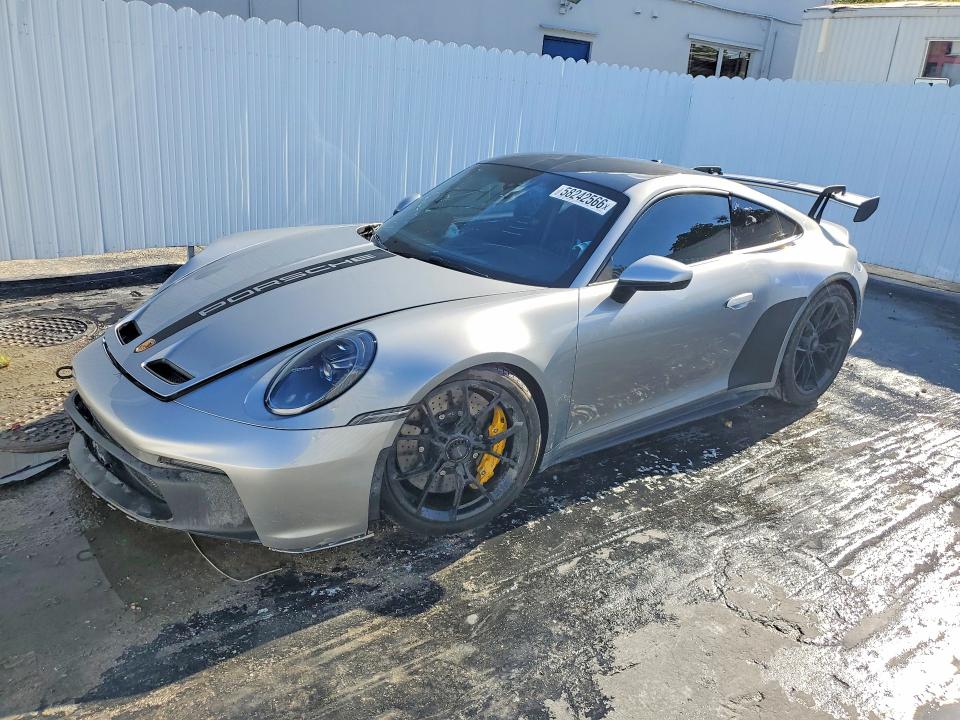 58242566 :رقم المزاد ، WP0AC2A93NS268735 vin ، 2022 Porsche 911 مزاد بيع