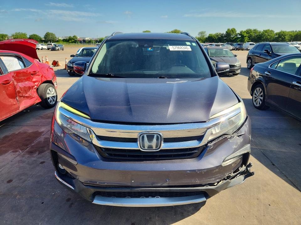 2019 Honda Pilot მანქანა იყიდება აუქციონზე, vin: 5FNYF5H60KB034161, აუქციონის ნომერი: 57968346