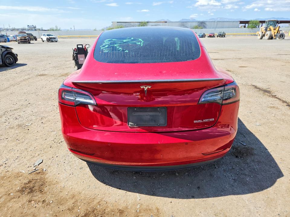 57489896 :رقم المزاد ، 5YJ3E1EC9LF641838 vin ، 2020 Tesla Model 3 مزاد بيع