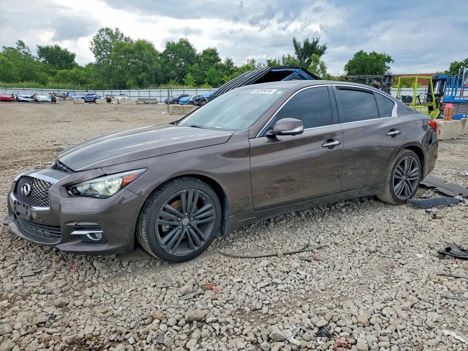 Продаж на аукціоні авто 2014 Infiniti Q50, vin: JN1BV7AR4EM685462, номер лоту: 58288476