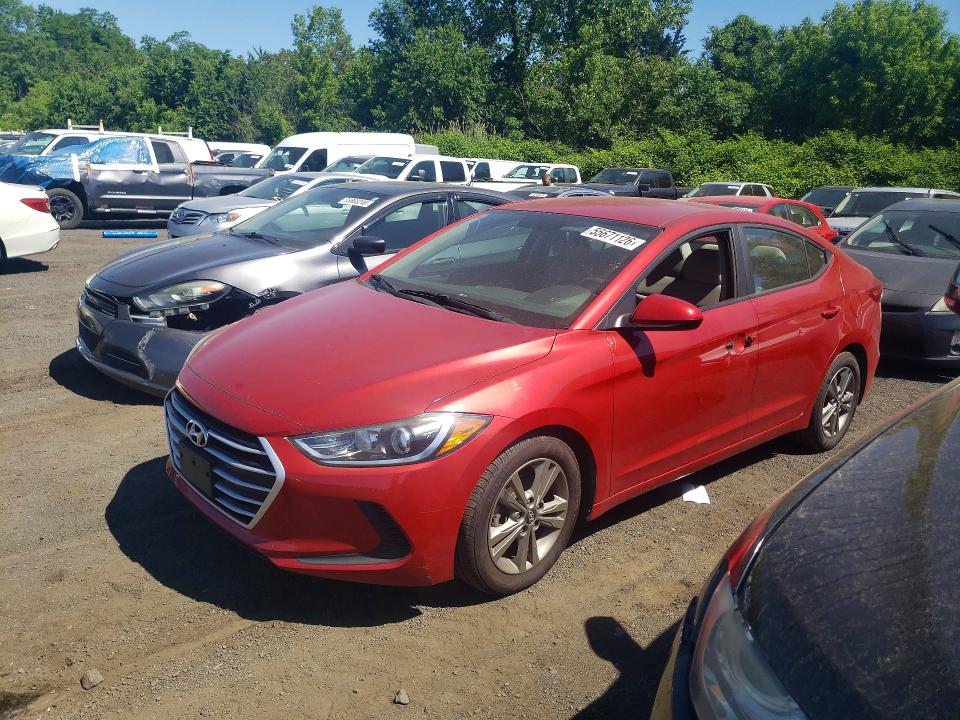 Продаж на аукціоні авто 2017 Hyundai Elantra, vin: 5NPD84LF4HH150841, номер лоту: 55671126