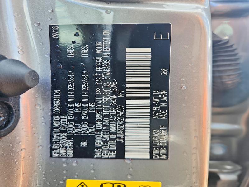 Aukcja sprzedaży 2019 Lexus Nx 300, vin: JTJBARBZ7K2196559, numer aukcji: 56496386