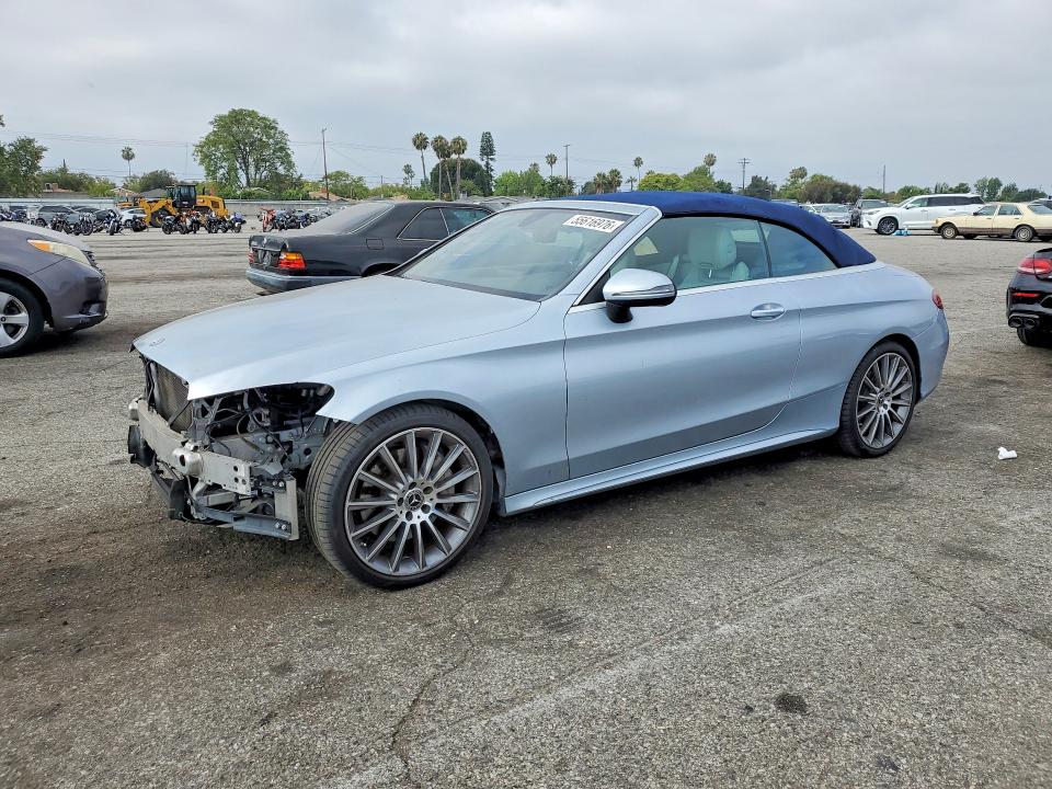 2018 Mercedes-benz C მანქანა იყიდება აუქციონზე, vin: WDDWK4JB7JF617962, აუქციონის ნომერი: 55616976