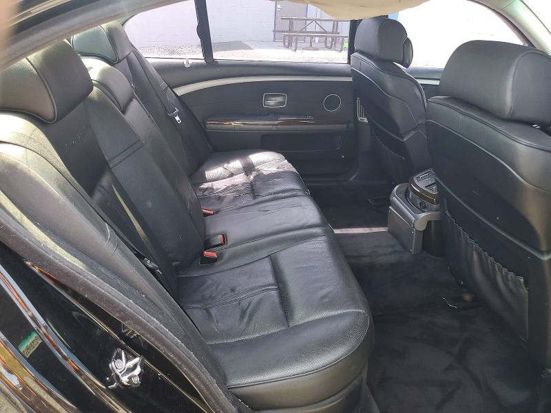 2006 Bmw 750 მანქანა იყიდება აუქციონზე, vin: WBAHN83536DT62817, აუქციონის ნომერი: 56128286