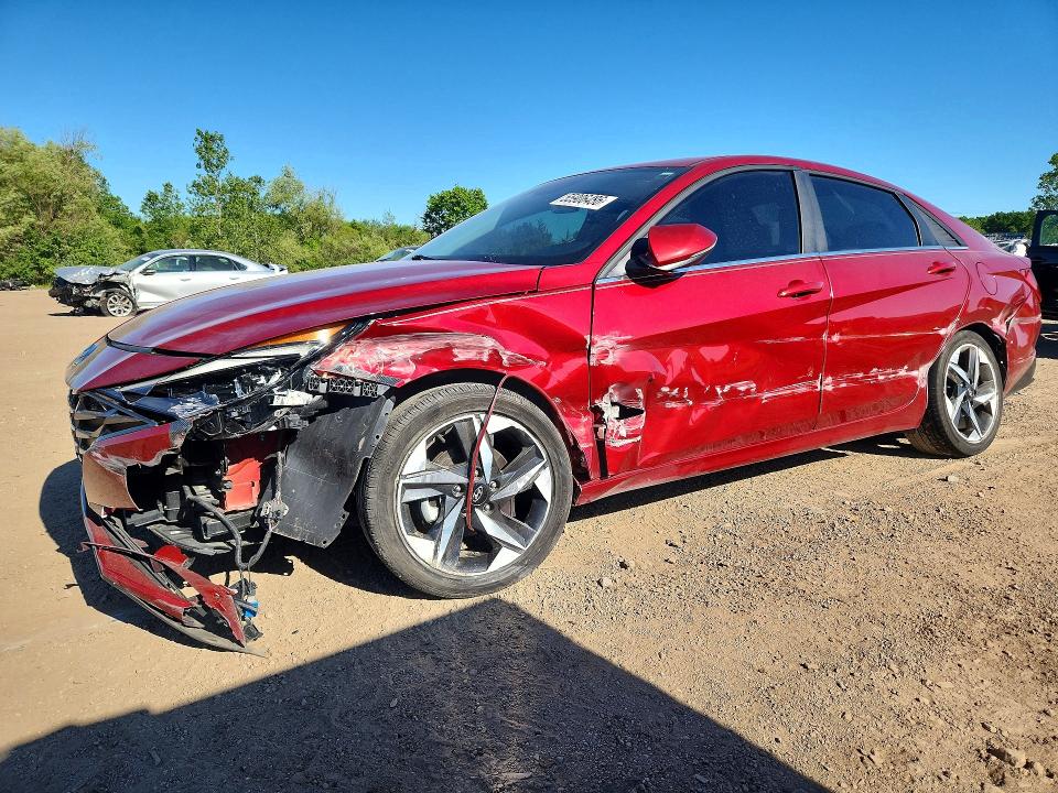 2023 Hyundai Elantra მანქანა იყიდება აუქციონზე, vin: KMHLN4AJ2PU074094, აუქციონის ნომერი: 55906486