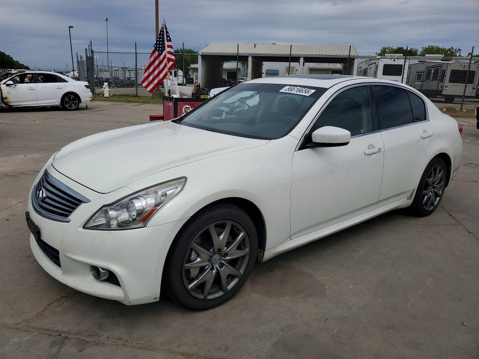 2012 Infiniti G37 Sedan მანქანა იყიდება აუქციონზე, vin: JN1CV6AP2CM931483, აუქციონის ნომერი: 56616656