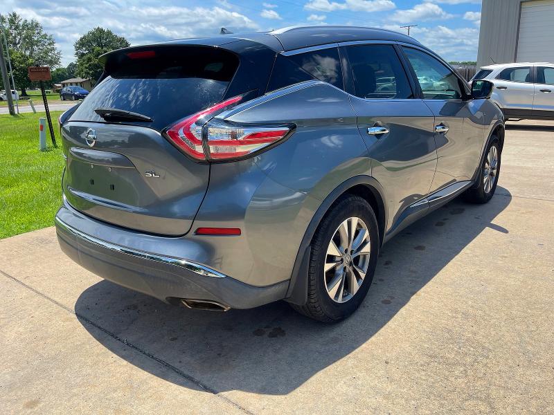 Продажа на аукционе авто 2015 Nissan Murano, vin: 5N1AZ2MG3FN291288, номер лота: 59599336