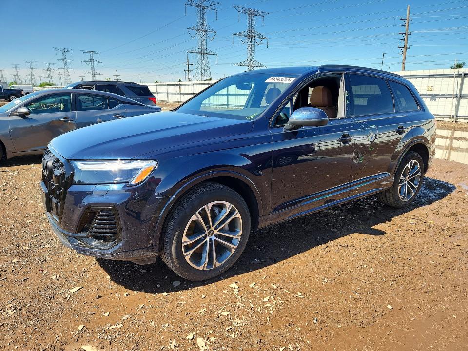 2025 Audi Q7 მანქანა იყიდება აუქციონზე, vin: WA1LCBF70SD006262, აუქციონის ნომერი: 58640266