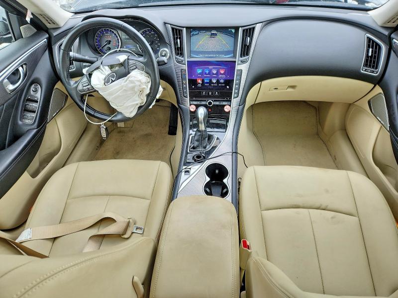2017 Infiniti Q50 მანქანა იყიდება აუქციონზე, vin: JN1EV7AP6HM736234, აუქციონის ნომერი: 58106486