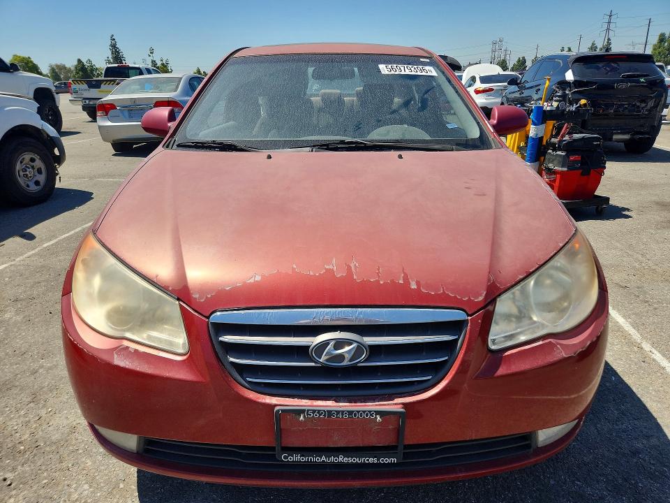 Auction sale of the 2008 Hyundai Elantra, vin: KMHDU46D78U580581, lot number: 56979396
