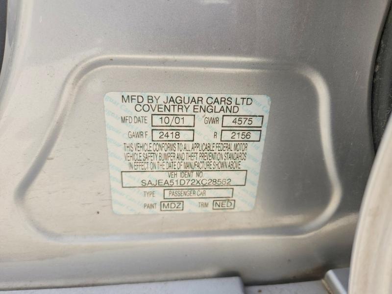Продажа на аукционе авто 2002 Jaguar X-type, vin: SAJEA51D72XC28562, номер лота: 57723786