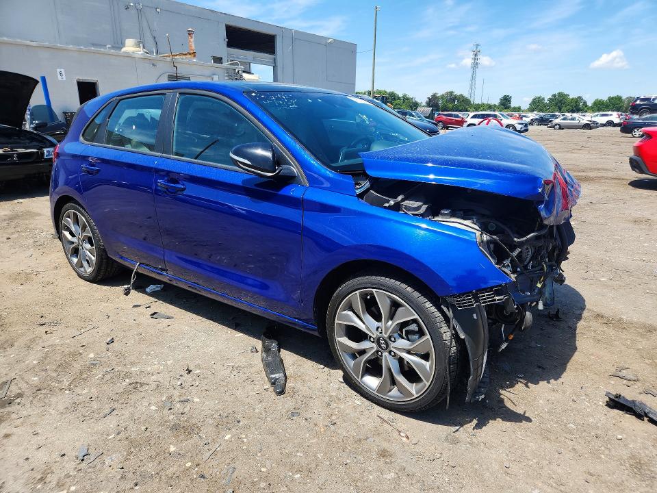 57573116 :رقم المزاد ، KMHH55LC4LU146367 vin ، 2020 Hyundai Elantra Gt مزاد بيع
