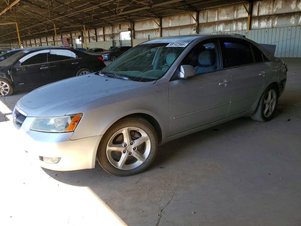 58142366 :رقم المزاد ، 5NPEU46F57H257326 vin ، 2007 Hyundai Sonata مزاد بيع