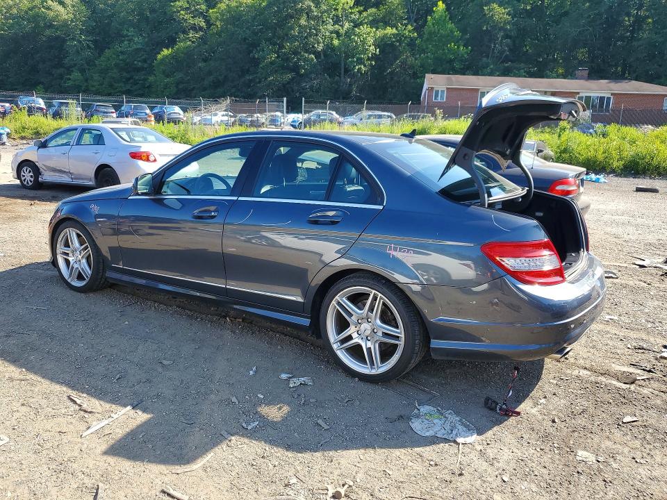 Продажа на аукционе авто 2009 Mercedes-benz C, vin: WDDGF56X89R058466, номер лота: 58957456