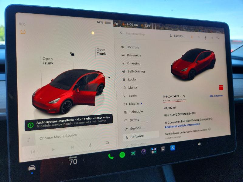 2022 Tesla Model Y მანქანა იყიდება აუქციონზე, vin: 7SAYGDEFXNF534881, აუქციონის ნომერი: 57995996