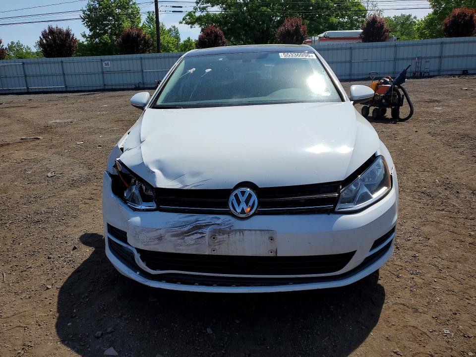 Продажа на аукционе авто 2017 Volkswagen Golf, vin: 3VW217AUXHM076900, номер лота: 55336996
