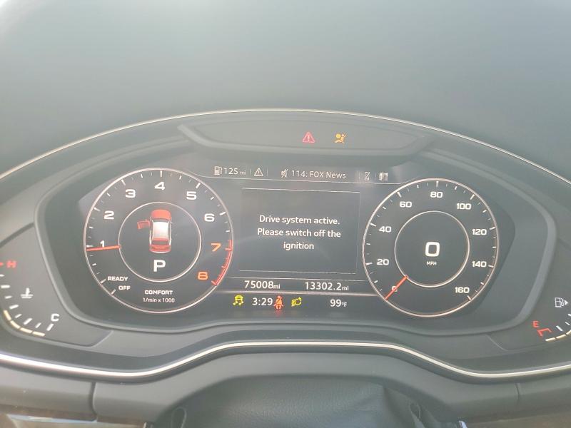 57383426 :رقم المزاد ، WA1BNAFY9K2038762 vin ، 2019 Audi Q5 مزاد بيع