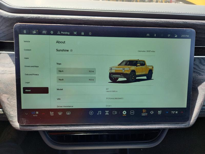Aukcja sprzedaży 2022 Rivian R1t, vin: 7FCTGAAL1NN004473, numer aukcji: 59272026