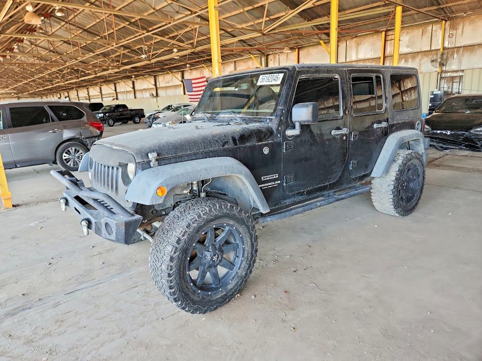 56192046 :رقم المزاد ، 1C4BJWDG5GL234952 vin ، 2016 Jeep Wrangler Unlimited مزاد بيع