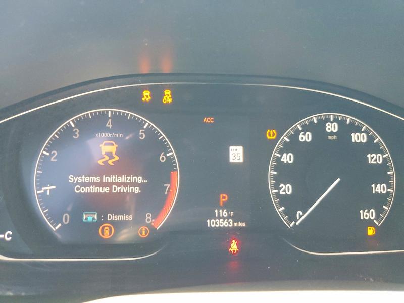 57369386 :رقم المزاد ، 1HGCV1F37JA025450 vin ، 2018 Honda Accord مزاد بيع