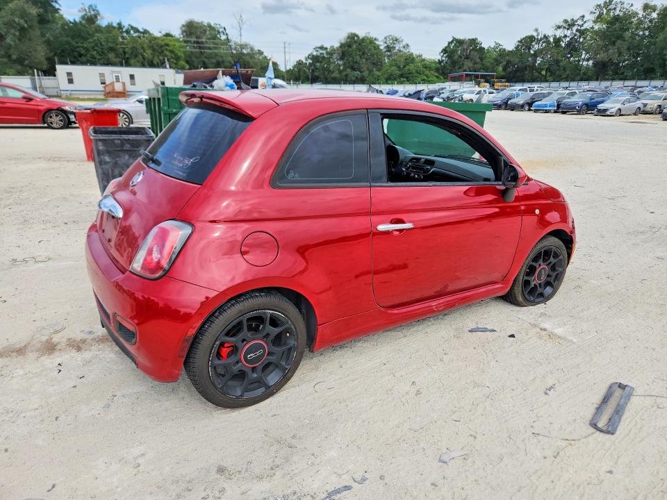 2015 Fiat 500 მანქანა იყიდება აუქციონზე, vin: 3C3CFFBR2FT657456, აუქციონის ნომერი: 56290476