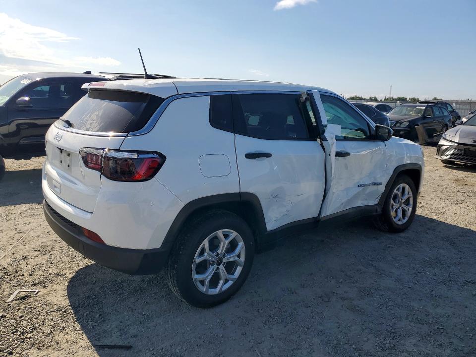 58085756 :رقم المزاد ، 3C4NJDAN1ST550852 vin ، 2025 Jeep Compass مزاد بيع