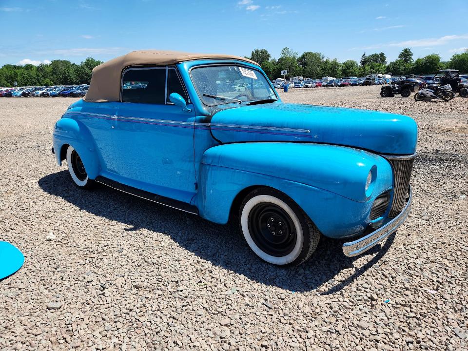 56227086 :رقم المزاد ، 186701051 vin ، 1941 Ford Custom Deluxe مزاد بيع