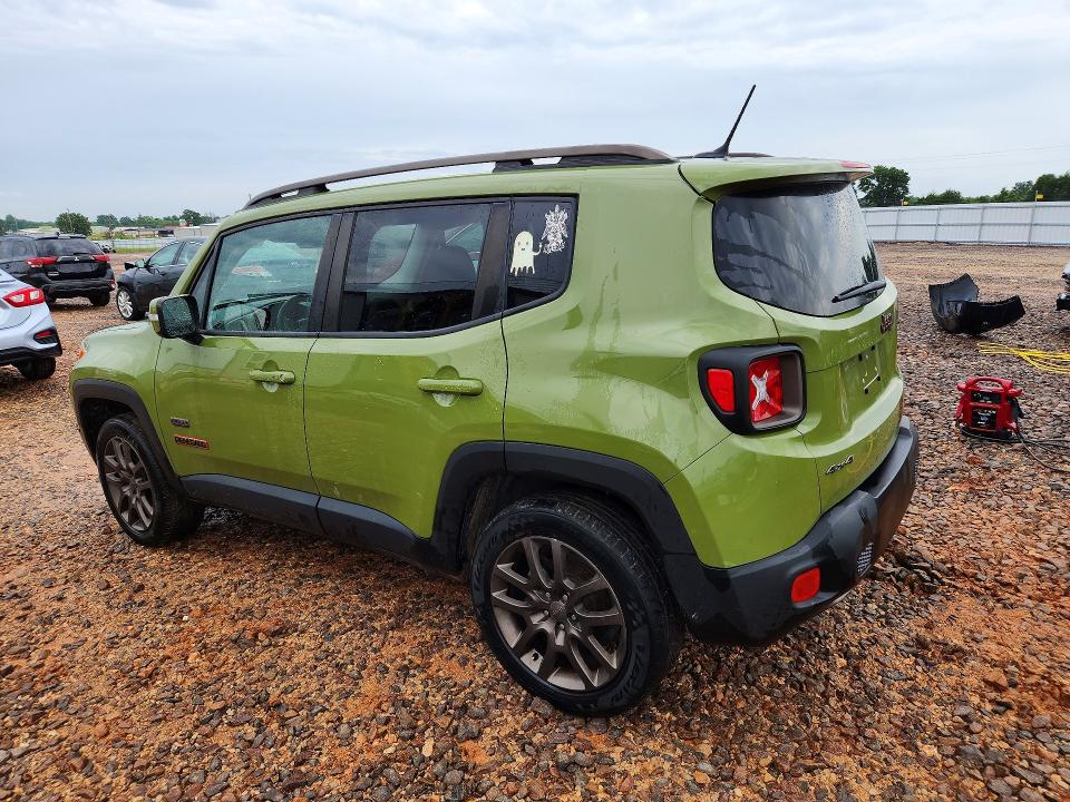 Продажа на аукционе авто 2016 Jeep Renegade, vin: ZACCJBBT6GPC66009, номер лота: 59010976